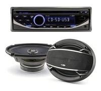 Autoradio Caliber Pack sono voiture Autoradio RCD123 4X75W + 2 haut parleurs ovales 6x9 180W
