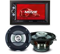 Connectique Audio / Vidéo Caliber Pack sono voiture Autoradio RMD803DAB-B 4x75W + 2 haut parleurs 10cm 80W