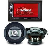 Pack sono voiture Autoradio RMD803DAB-B 4x75W + 2 haut parleurs 10cm 80W