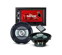 Pack sono voiture Autoradio RMD803DAB-B 4x75W + 2 hauts parleurs 13cm 100W