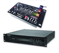 Pack sonorisation amplificateur 2000W SA2000 + Table de mixage 4 voies 7 entrées