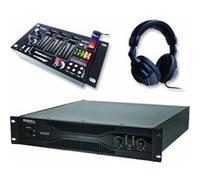Pack sonorisation amplificateur 2000W SA2000 + Table de mixage 4 voies 7 entrées + Casque