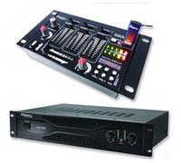 Pack sonorisation amplificateur 700W SA1000 + Table de mixage 4 voies 7 entrées