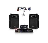 Pack sonorisation DISCO DJ300 et lumière à LEDs complet DJLIGHT90