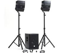 BM SONIC Système triphonique BMS-12-ARRAY-BT 1000 W Caisson 31 cm USB/Bluetooth