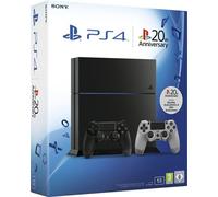 Pack Sony Console PS4 1 To Noire + 2ème Manette Dual Shock 4 20ème Anniversaire