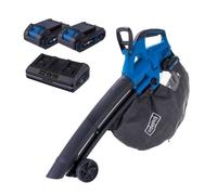 Scheppach Souffleur-aspirateur de feuilles BC-BLV720-X 40V (2x20V) 45 L brushless