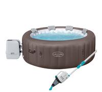 Pack Spa gonflable Bestway Dominica HydroJet Pro 6 places + Aspirateur Intex ZR100