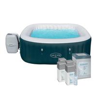 Pack Spa gonflable Bestway Ibiza AirJet 6 places + Kit Brome Bayrol