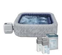 Pack Spa gonflable Bestway San Francisco HydroJet Pro 7 places + Kit Brome Bayrol