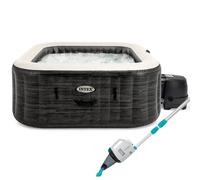 Pack Spa gonflable Intex PureSpa Ardoise 6 places + Aspirateur Intex ZR100