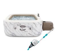 Pack Spa gonflable Intex PureSpa Calacatta 4 places + Aspirateur Intex ZR100