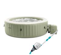 Pack Spa gonflable Intex PureSpa Olive 8 places + Aspirateur Intex ZR100