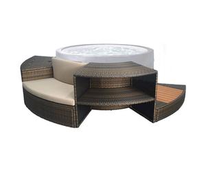 Pack spa semi-rigide NetSpa Vita + mobilier (2 à 4 places)