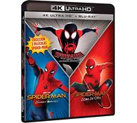Pack Spider-man (Homecoming - Lejos de casa - Un nuevo universo) (4K Ultra-HD + Blu-ray) [Blu-ray]