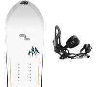 Pack splitboard." Jones Frontier 2.0 Splitboard White/dark Blue 26 + Fixations - Homme - Blanc / Gris / Vert - taille 156 - modèle 2026