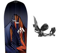 Pack splitboard." Jones Frontier Split 24 + Fixations - Homme - Rouge / Violet / Noir - taille 156 - modèle 2024