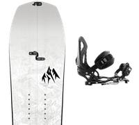 Pack splitboard." Jones Solution Split 25 + Fixations - Homme - Blanc - taille 158 - modèle 2025