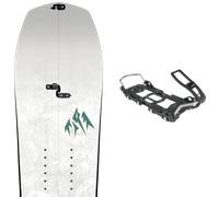 Pack splitboard." Jones Women's Solution Split 26 + Fixations - Femme - Blanc / Vert - taille 149 - modèle 2026