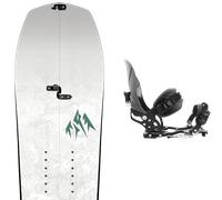 Pack splitboard." Jones Women's Solution Split 26 + Fixations - Femme - Blanc / Vert - taille 152 - modèle 2026