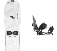 Pack splitboard." K2 Marauder Split Package 23 + Fixations - Homme - Blanc / Gris - taille 156 - modèle 2023