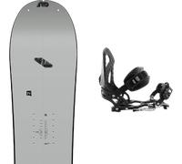 Pack splitboard." Nitro Alternator Split Grey 26 + Fixations - Homme - Gris - taille 158 - modèle 2026