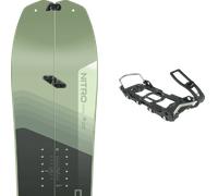 Pack splitboard." Nitro Doppleganger Black/khaki 26 + Fixations - Homme - Vert - taille 156 - modèle 2026
