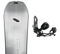 Pack splitboard." Nitro Team Split 24 + Fixations - Homme - Gris / Noir / Orange - taille 159 - modèle 2024