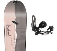 Pack splitboard." Nitro Volta W 25 + Fixations - Femme - Marron - taille 146 - modèle 2025