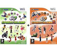 Konami Jeu vidéo Pack Sports Island 1 et 2 Wii