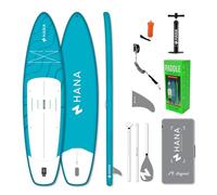 Pack Stand up Paddle Gonflable HANA Legend 11'2 (Turquoise)