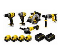 Pack STANLEY FATMAX V20 18V 5 Outils + 4 Batteries 4Ah + 2 Chargeurs