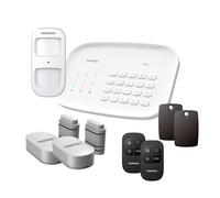 Pack Starter Pet Immune Daewoo | Alarme Maison sans Fil WiFi/GSM connectée | Contrôle à Distance, détection d'ouverture et de Mouvement, Compatible avec Amazon Alexa, l’Assistant Google