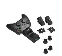 Pack Station de Charge Duo Xbox One + 4 Sticks Analogiques de Remplacement - Compatible Xbox One / One S / One X / Elite / Series X et S - Support de Charge Rapide + Joysticks - Straße Game