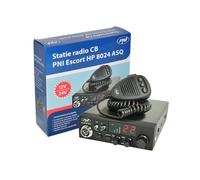 Pack station de radio CB PNI ESCORT HP 8024 ASQ + Antenne CB PNI Extra 48 avec aimant