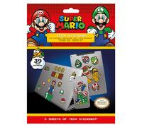 Pack Stickers Super Mario - Royaume Champignon