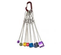 Black Diamond - Stopper Set Classic - Coinceur passif - Set Größe 5-11 inkl. Karabiner - mulitcolor