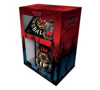 Pack Stranger Things Hellfire - Tasse, Sous-Verre et Porte-Clés