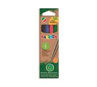 Pack Stylos Eco Boîte 4 Couleurs Carioca 43102