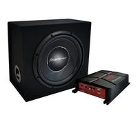 Pack subwoofer + amplificateur + Set de câblage - PIONEER - 1400W max - 22 Hz - 1,6 kHz, 87 dB