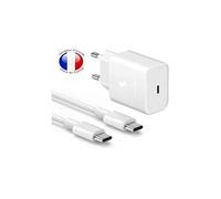 Pack super fast charger + câble pour xiaomi redmi note 9 pro 5g charger 25w ultra-puissant nouvelle generation avec cable double type c