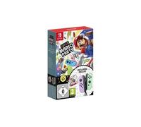 Pack Super Mario Party + paire de manettes Joy-Con gauche violet pastel et droite vert pastel pour Switch