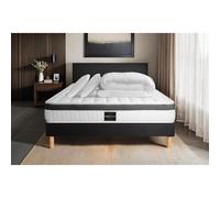 Pack Superieur 160 x 200 cm sommier Kit Noir