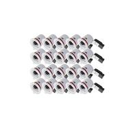 pack support de spot led 20supi blanc