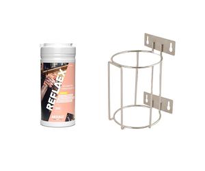 Pack support mural pour lingettes + lingettes nettoyantes dégraissantes REFLAEX AEXALT