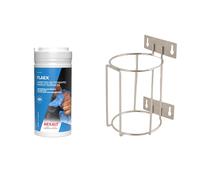 Pack support mural pour lingettes + lingettes nettoyantes mains et surfaces FLAEX AEXALT