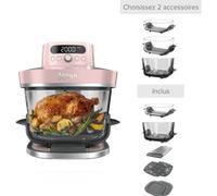 Pack sur mesure Air Fryer en verre Crispi Pro 7-en-1, Rose Quartz | AS101EURS | par SharkNinja