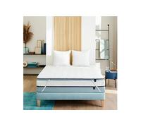 Pack surmatelas 110x190 mémoire de Forme Songe et Oreiller Someo