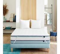 Pack surmatelas 110x190 mémoire de Forme Songe et Oreiller Someo