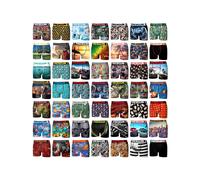 Pack surprise de 5 boxers microfibre multi-couleurs 8/10A